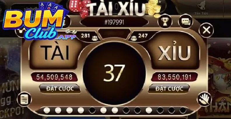 Tài Xỉu Bumclub – Trò Chơi Cá Cược Hấp Dẫn Cho Mọi Game Thủ Tỷ Lệ Thưởng Cao Và Thanh Toán Linh Hoạt Khi Chơi Tài Xỉu Bumclub